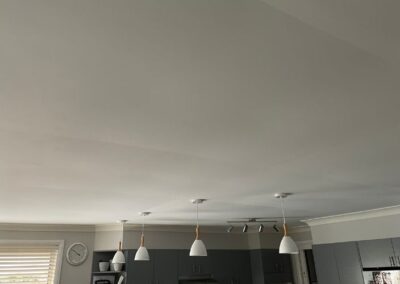 after photo of ceiling repair in Gosford