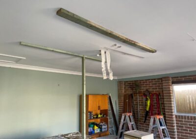 sagging garage ceiling in Wyong NSW
